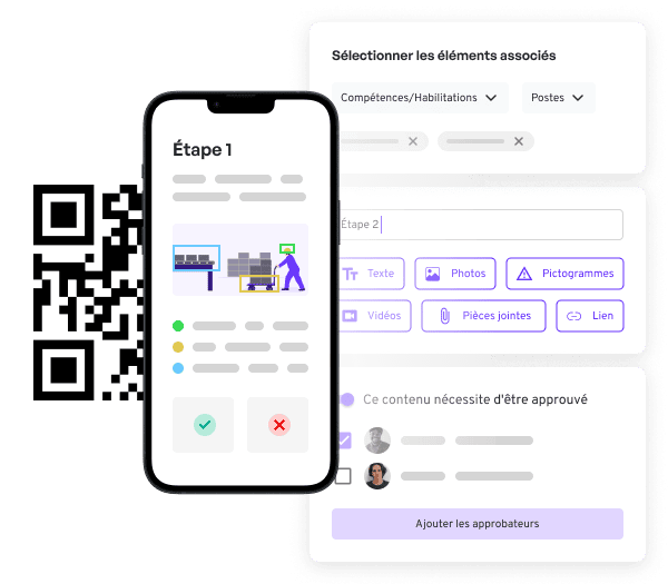 Des instructions au poste centralisées et accessibles immédiatement