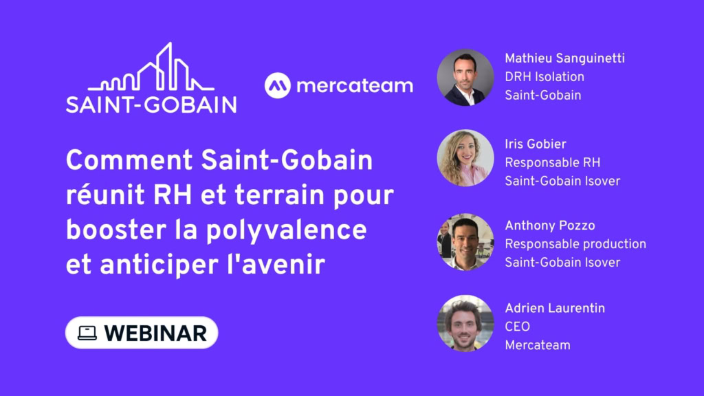 Replay webinar Mercateam x Saint-Gobain