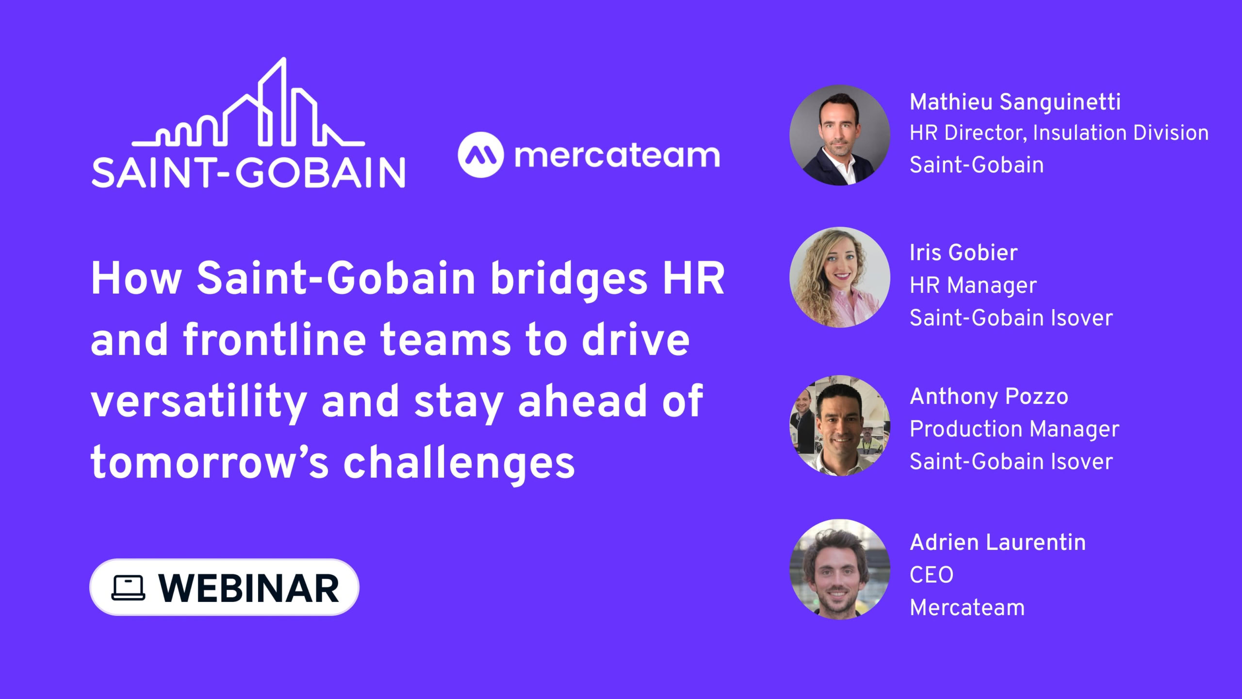 Mercateam x Saint-Gobain webinar replay