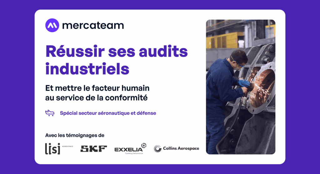 Mercateam guide: successful industrial audits in the aeronautics sector